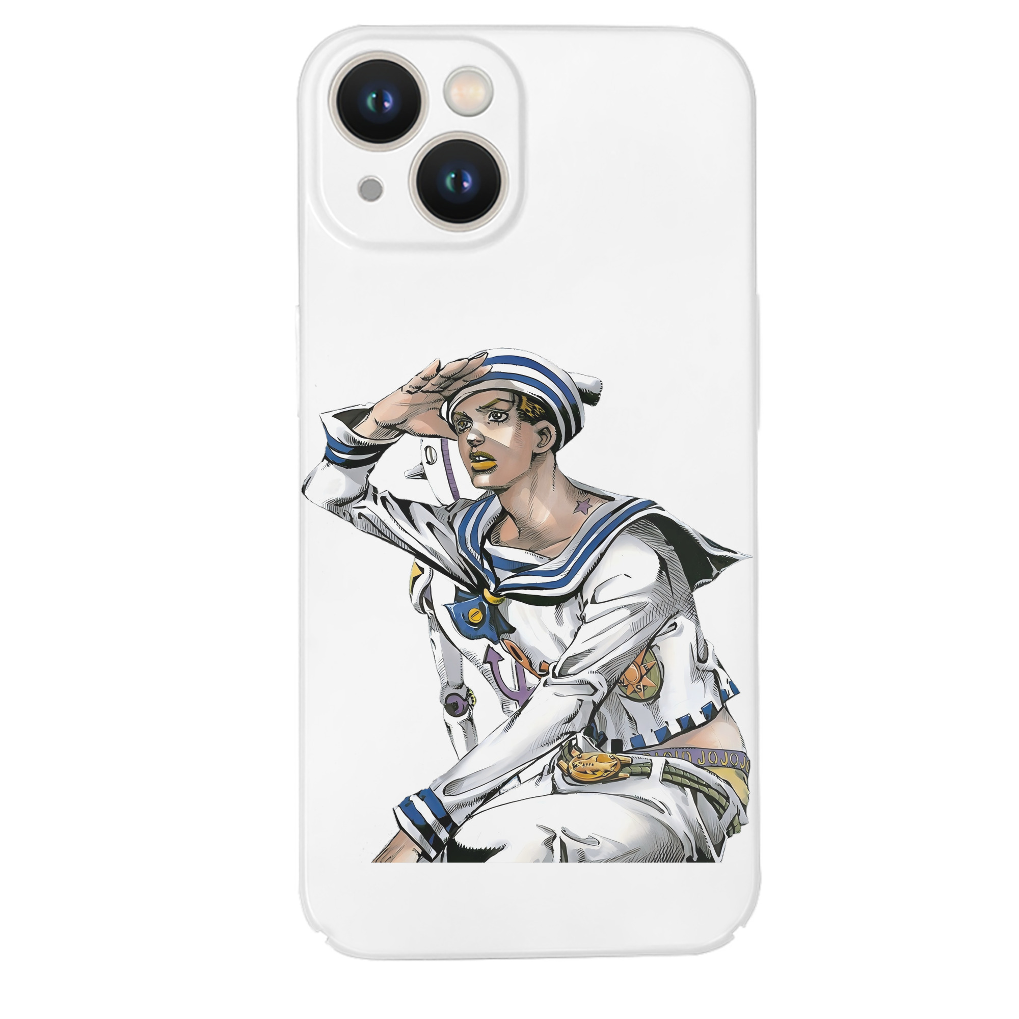 （画像用） ジョジョの奇妙な冒険 東方定助 JoJo's Bizarre Adventure Higashikata Josuke 【iPhone 14シリーズ対応】ハードケース